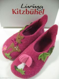 Living Kitzbühel warme Hausschuhe Puschen Slipper Schuhe Kitz & Pilz
