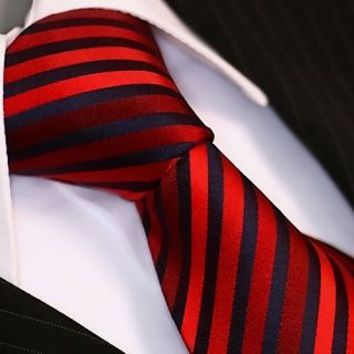 Hemd SEIDE tie slips corbata cravatte Dassen krawat 120 rot