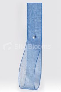 Organza Ribbon Woven Edge 25m Roll Shindo Chiffon Ribbon 15mm 25mm
