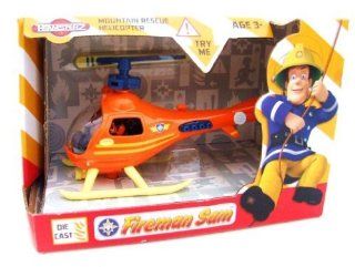 Feuerwehrmann Sam Diecast Bergwacht Hubschrauber mit Klängen 
