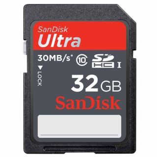 New Model SanDisk Ultra SDHC 32GB SD 20MB/s 133X 32G CLASS 6 SDSDH