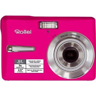 Rollei Compactline 80 Digitalkamera 2,5 Zoll rosa Kamera