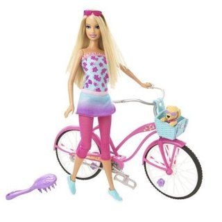 Barbie N5852 0   Barbie mit Strandfahrrad Weitere Artikel