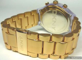 KARAN Chronograph Damenuhr Uhr NEU UVP* 139,00 € gold NY8263