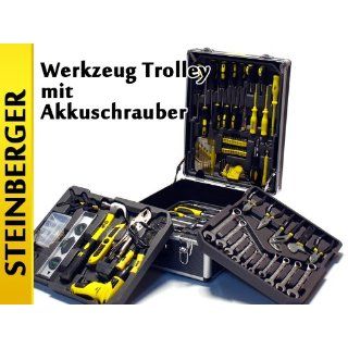 Werkzeugkoffer Set 188tlg. mit Akkuschrauber Steinberger 