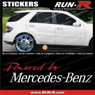 Mercedes Benz sticker decal   AMG BRABUS SLK CLK Mercedes aufkleber