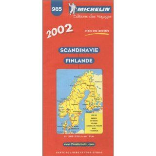 Michelin Scandinavia Finland #985 (Michelin Country Maps) 