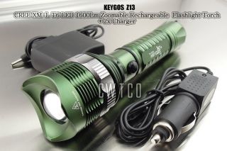 CREE XML XM L T6 LED 1600Lm Lampe Taschenlampe Handlampe Z13 Zoomable