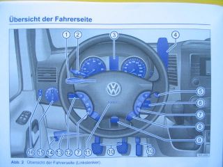 Volkswagen Crafter Betriebsanleitung VW CRAFTER Bedienungsanleitung DE