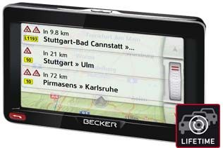 Becker Professional 50 LMU Navigationsgerät (12,7 cm (5) Bildschirm