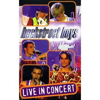 Backstreet Boys   Live in Concert [VHS] Backstreet Boys 