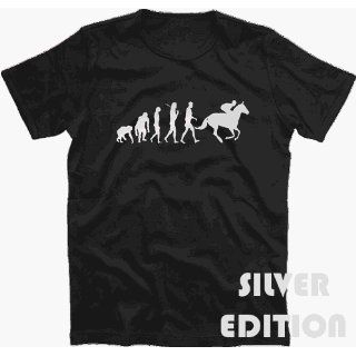 SILVER EDITION REITER EVOLUTION reiten pferde T Shirt 