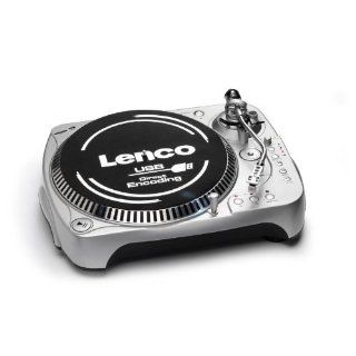 Lenco L 81 USB Professioneller Plattenspieler mit 