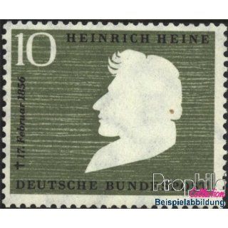 Briefmarken für Sammler BRD 229 postfrisch 1956 Heinrich Heine