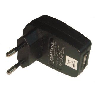USB Netzteil 220V schwarz Elektronik