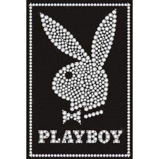 Poster Playboy Logo aus Diamanten   Größe 61 x 91, 5 cm   Maxiposter