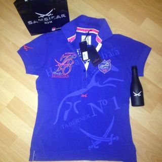 Sansibar Polo Shirt Sylt Neu L Lila NP 149€