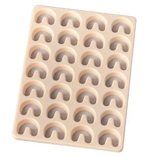 GSD 32 101 Ausstechschablone Vanillekipferl, 30 x 21 cm 