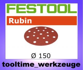 FESTOOL RUBIN Schleifscheiben 150mm P 80 50Stck. 496615