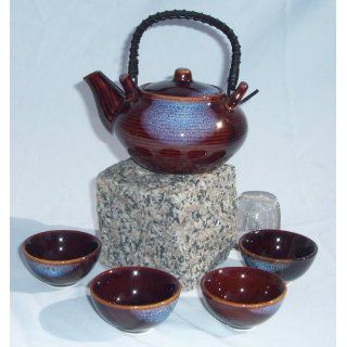 Kleines Asiatisches Teeset 103 Teeservice aus Keramik
