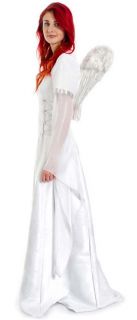 Engel Kostüm Kleid Engelskostüm mit Flügel Gr. 36 38 40 Christkind