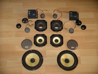 Focal 165 KX / 110 KX Audiophiles 3 Wege Set Teilaktiv