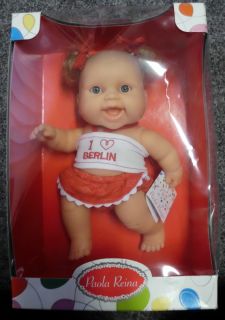 Paola Reina   159 Vinyl Girl Doll 22cm Baby Puppe Neu OVP