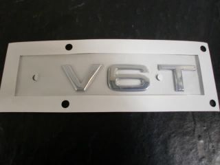 Original Audi V6T Schriftzug A3 A4 A5 A6 R8