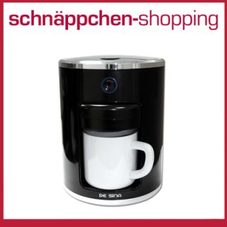 DE SINA Kaffeepadmaschine Kaffeemaschine Padmaschine