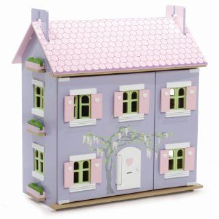Lavendel Haus Puppenhaus Holz Spielzeug