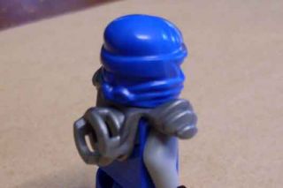 Lego Ninjago   Ninja   Jay ZX Figur Samurai m. Schwerthalterung blau