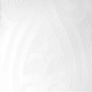 Duni Elegance Servietten Lily 40er weiß, 40 x 40 cm von Duni