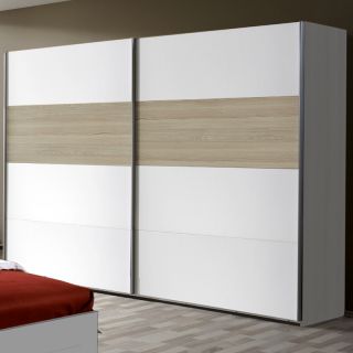 TOP* KLEIDERSCHRANK SCHWEBETÜREN SCHLAFZIMMERSCHRANK 270CM WEIß