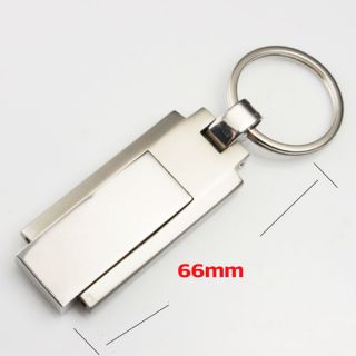 Schlüsselanhänger USB Stick Edelstahl Wertvoll Edel Geschenk 8 GB XL