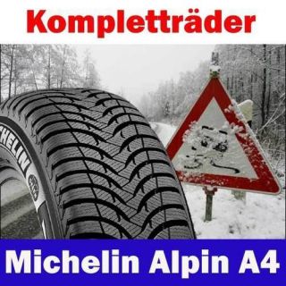 Winterräder 15 +185/60 R15 Michelin Alpin A4 Winterreifen Audi A1