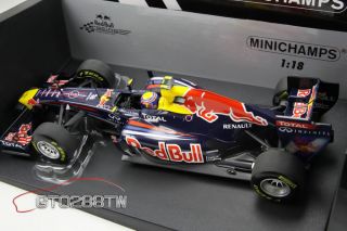 Minichamps 118 Red Bull Racing Renault RB7 F1 2011 Race Car (Mark