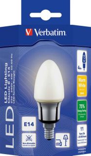 LED Lampe Candlelight E14, 4 Watt, warmweiß Beleuchtung