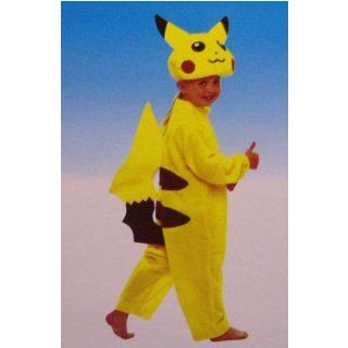 PoKeMon Kinder Kostüm Pikachu, Größe2 (122) Spielzeug