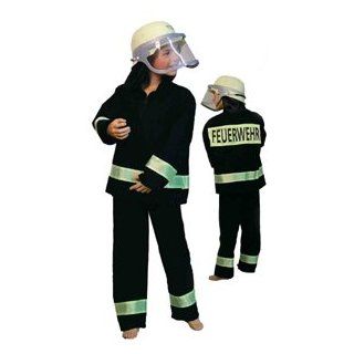 Kostüm Feuerwehr Anzug für Kinder Größe 116 Spielzeug