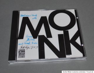 CD Thelonious Monk WITH MONK [Mint ]