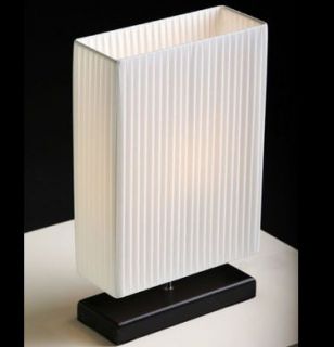 Tischlampe Tischleuchte ATHENA weiss Art Deco Design Latex Lampe