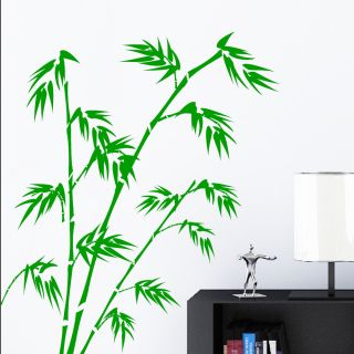 Wandtattoo Bambus Gras Bambuspflanze Wandaufkleber