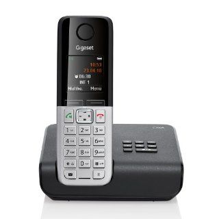 Gigaset C300A Schnurlostelefon 1.7 Zoll schwarz Elektronik