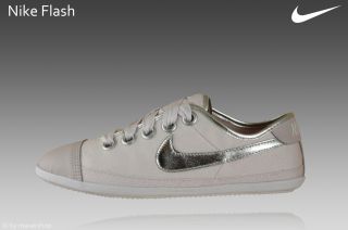 Nike Flash Macro Schuhe Neu Gr.38 grau Textil Slipper Damenschuhe