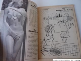 70er 70s 3 mal kurz gelacht erotik Zeitschrift 207