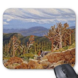 Guanella Pass Oil Landscape Painting Mouse Pad