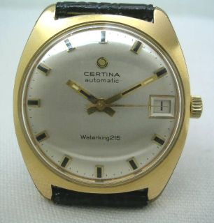 Certina Waterking 215 Automatic Herrenarmbanduhr 60er Jahre
