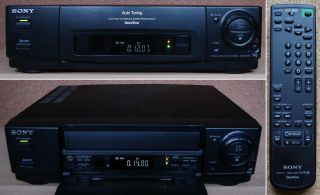 Sony Videorecorder SLV E210 mit Anleitung, Fernbedienung