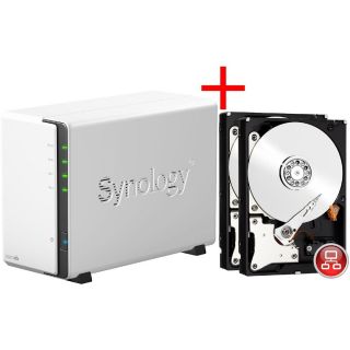 Synology Diskstation DS213air WLAN n NAS System 6TB 2x 3TB WD Red fuer