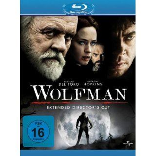 Wolfman [Blu ray] Benicio Del Toro, Anthony Hopkins, Emily